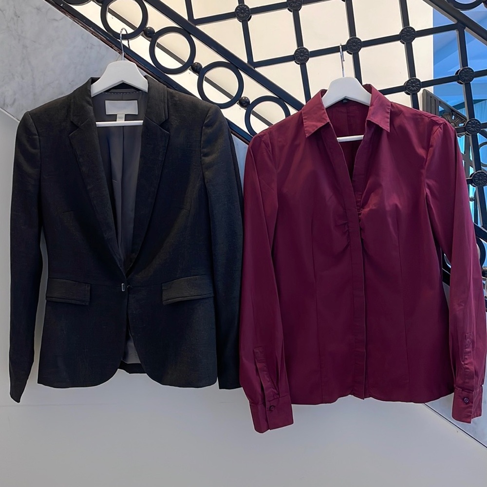 BOSS Blazer and Dress Shirt Size 4